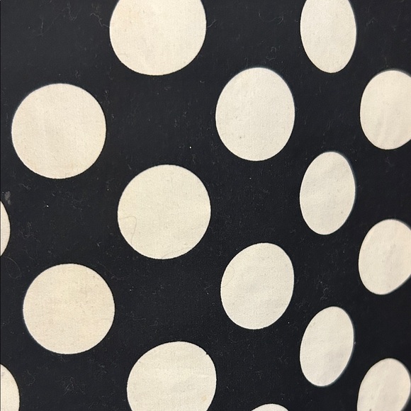 Polka Dot Women's Top - Black and White - Picture 2 of 2